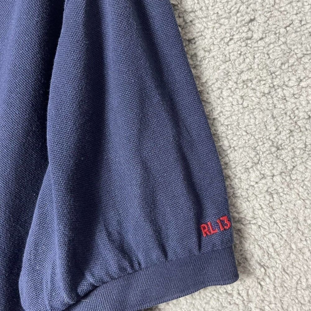 Vintage Ralph Lauren Polo Teddy Pocket Golf Shirt Short Sleeve Size Large - Picture 6 of 9